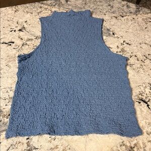 LOFT Brand New Textured Sleeveless Top